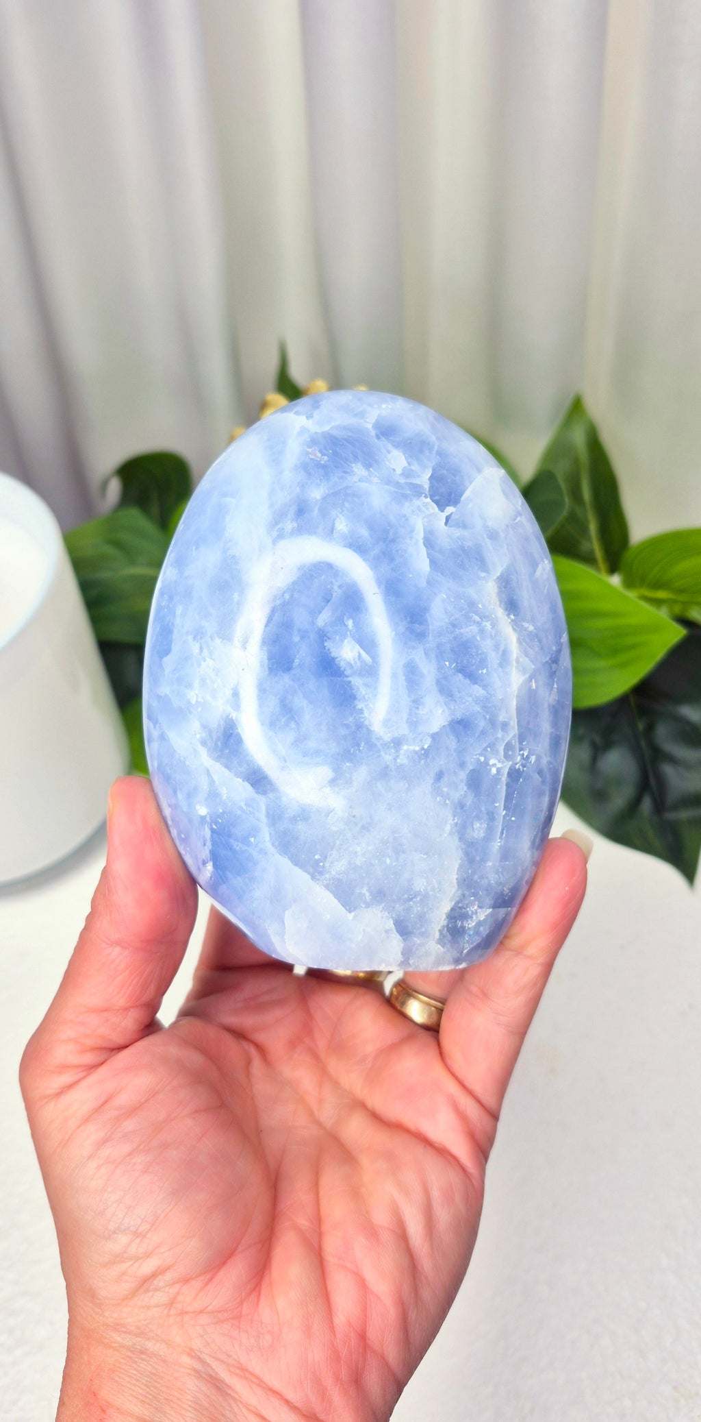 Blue Calcite Freeform #A