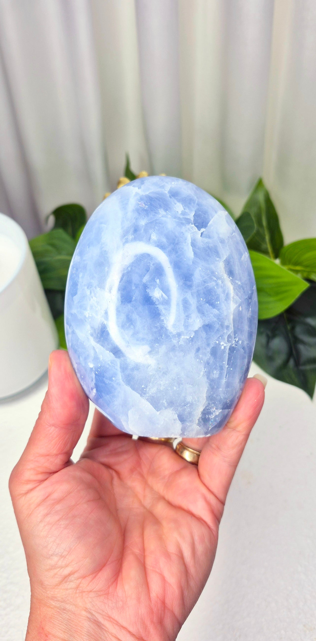 Blue Calcite Freeform #A