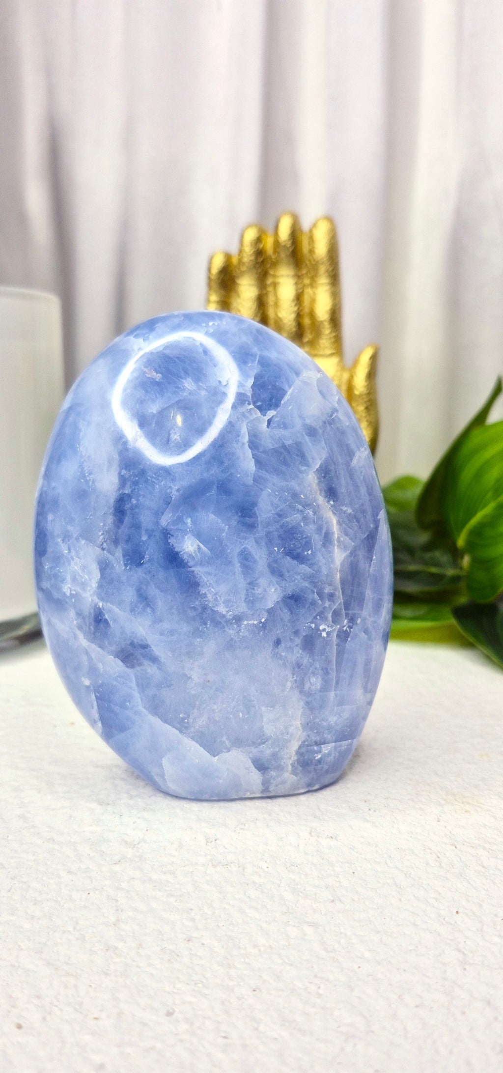 Blue Calcite Freeform #A