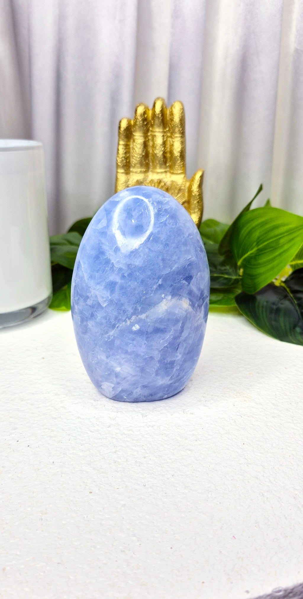 Blue Calcite Freeform #B