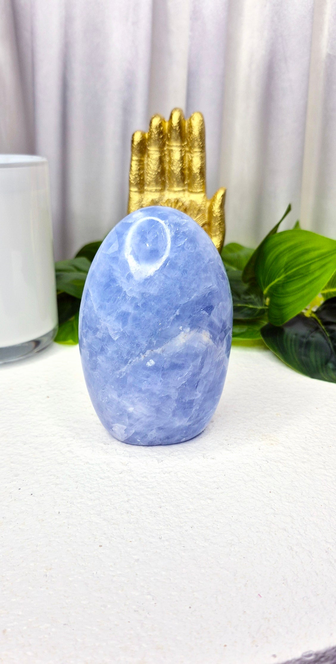 Blue Calcite Freeform #B