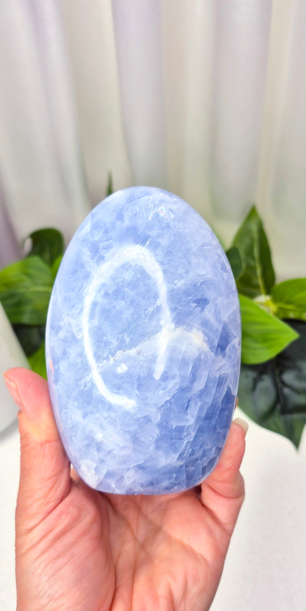 Blue Calcite Freeform #B