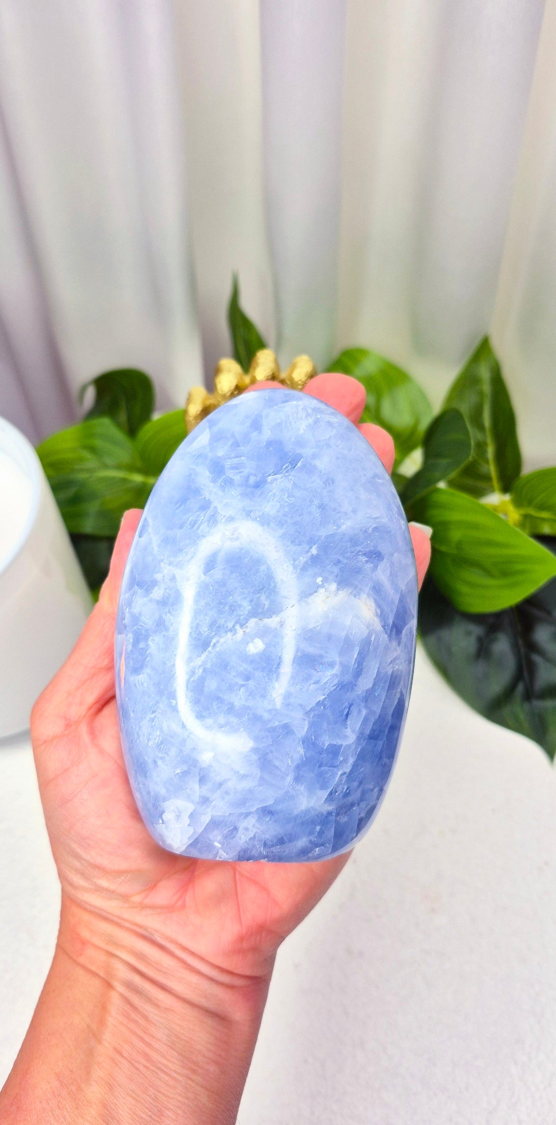 Blue Calcite Freeform #B