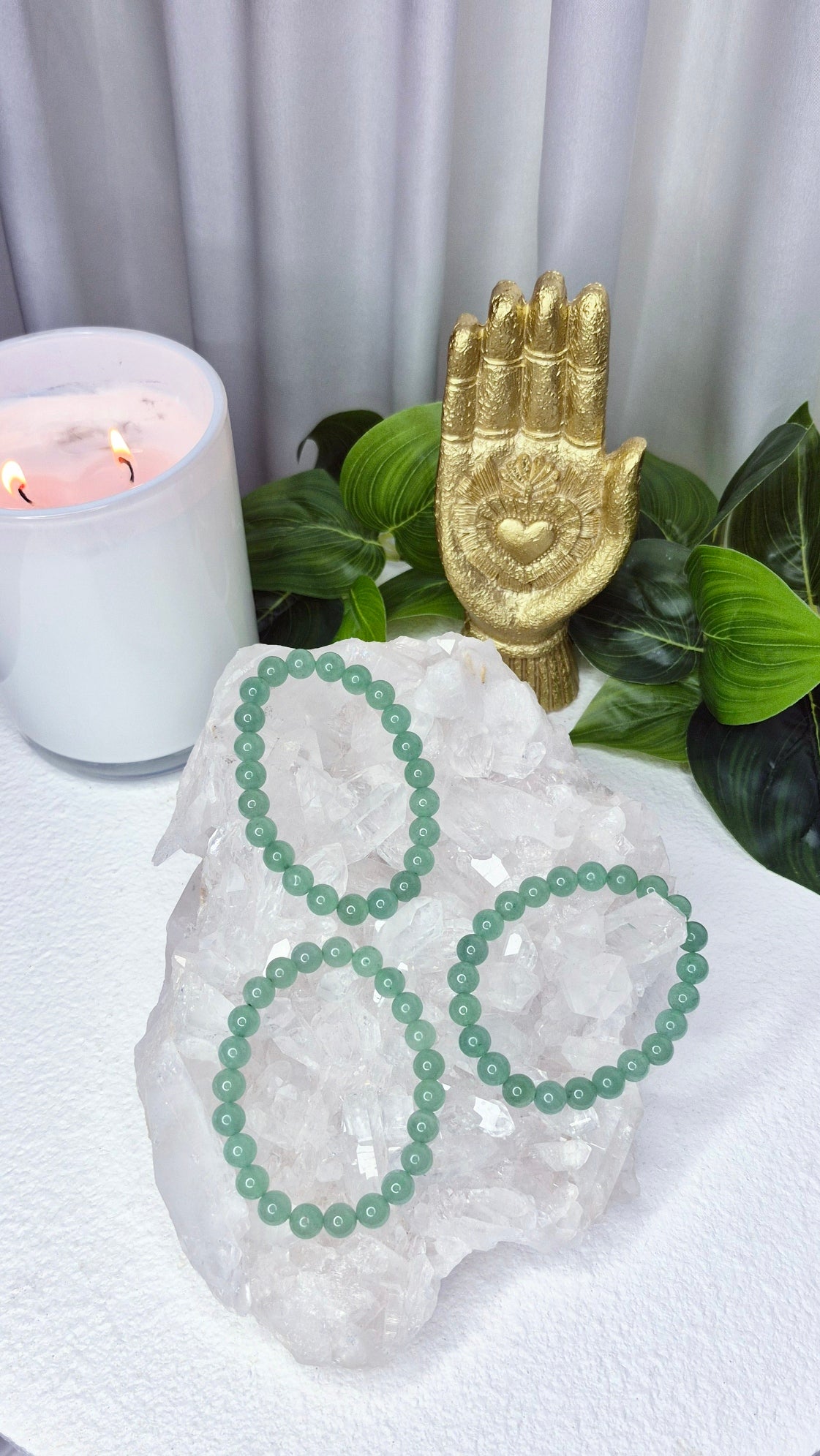 Green Aventurine Beaded Bracelet