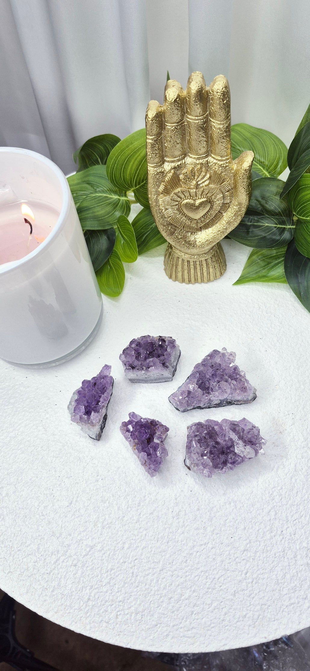 Brazilian Raw Amethyst Hand Specimen (Small)