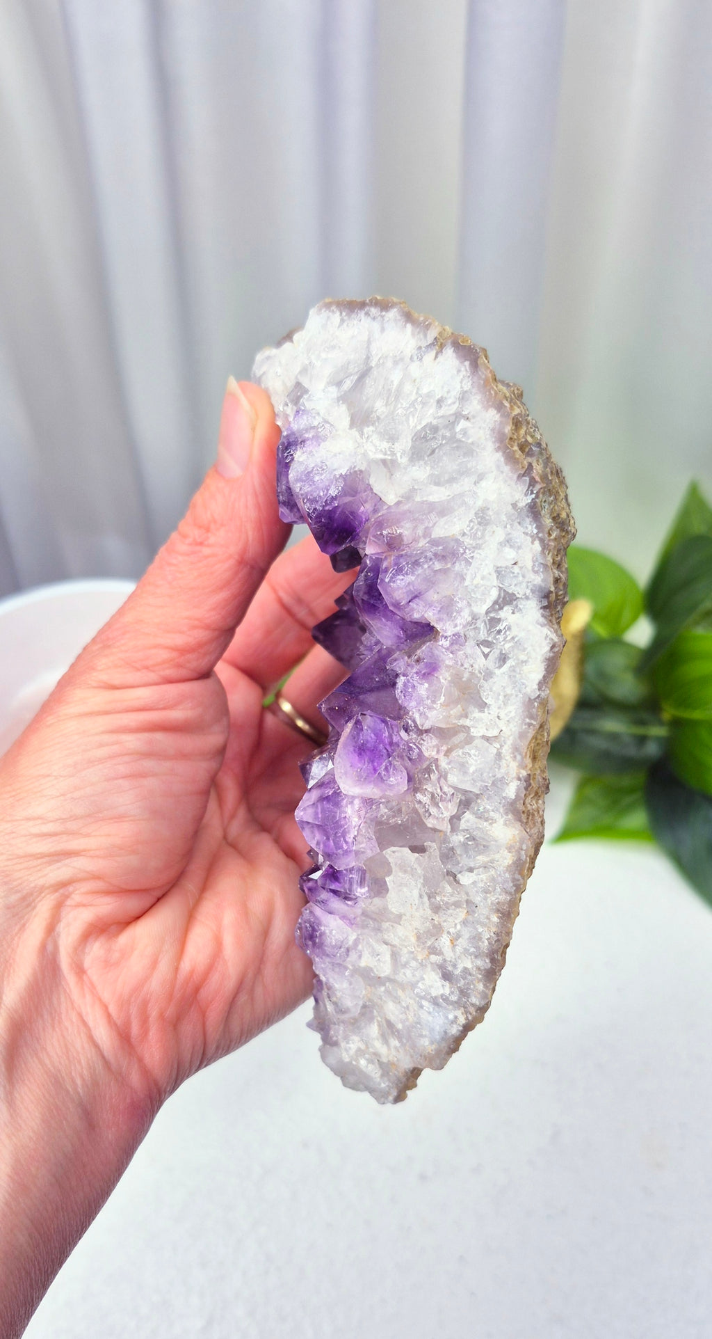 Raw Brazilian Amethyst Cluster #B
