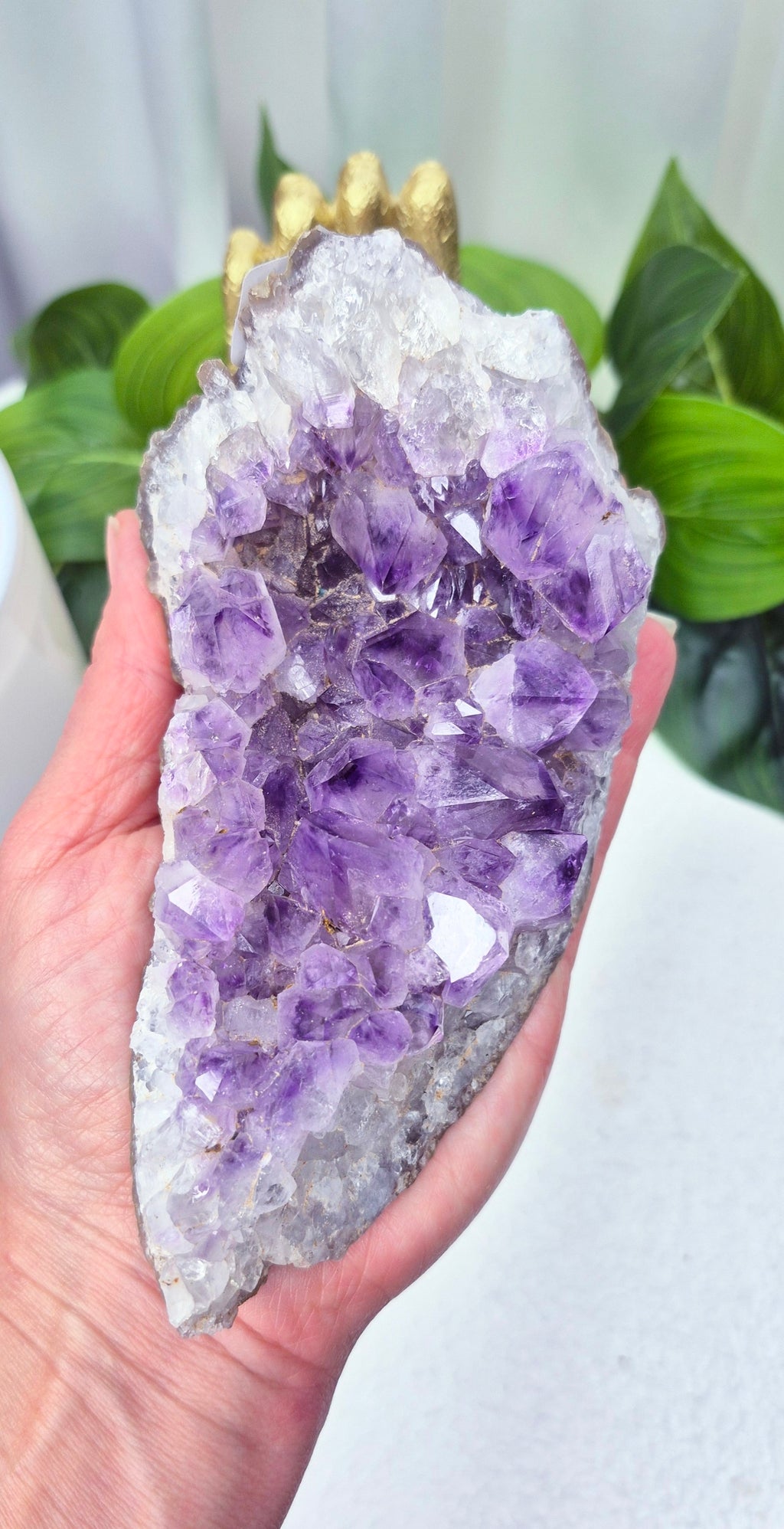 Raw Brazilian Amethyst Cluster #B