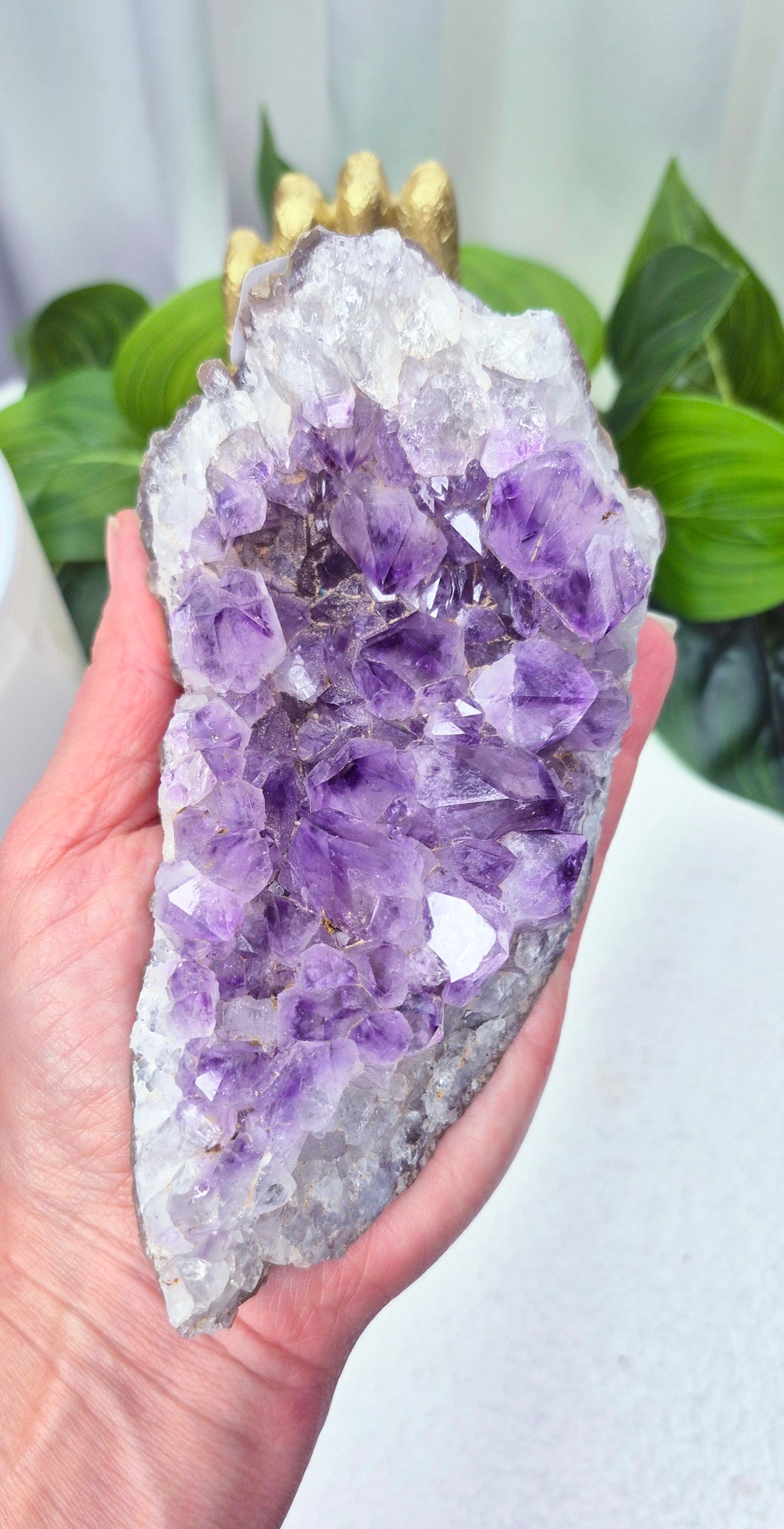 Raw Brazilian Amethyst Cluster #B