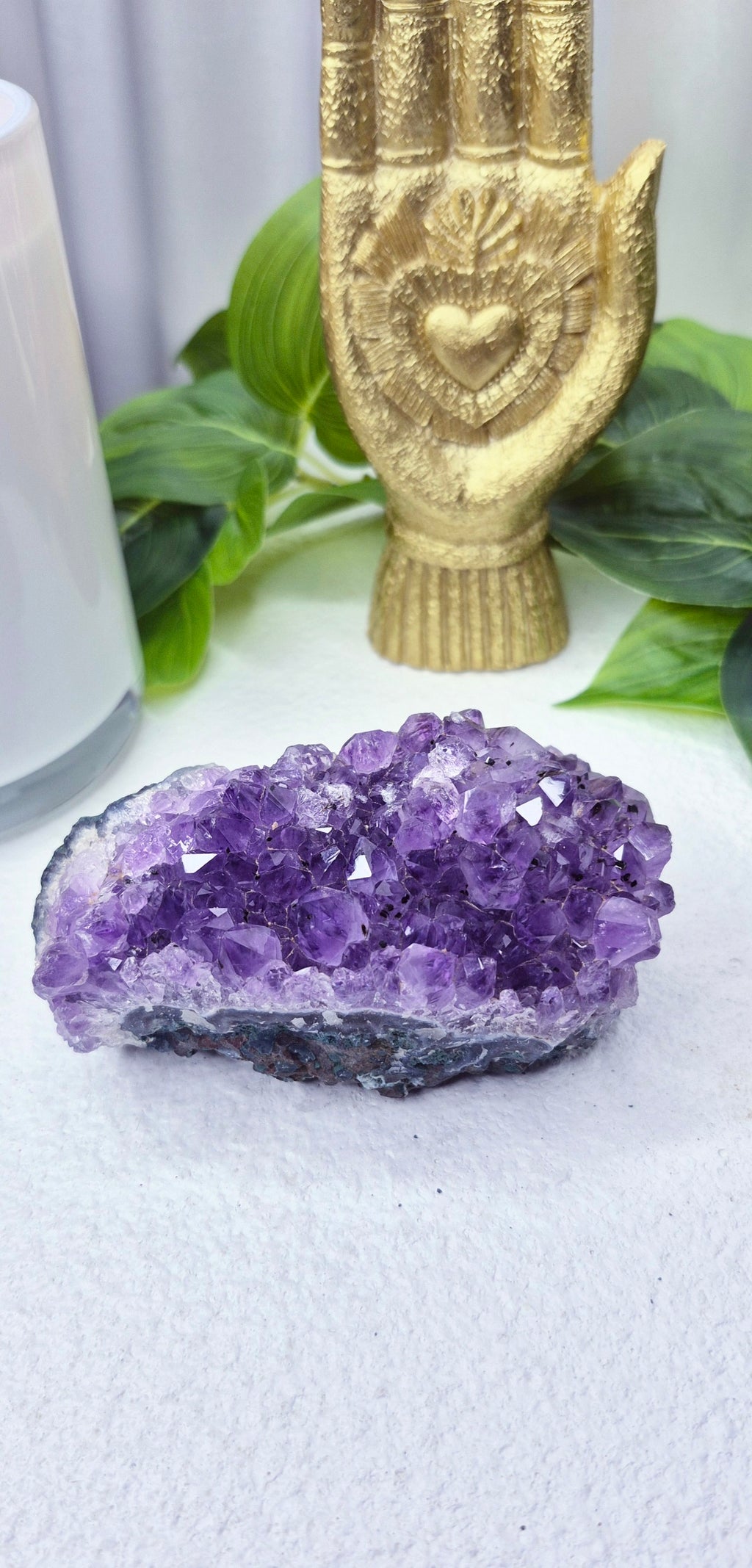 Raw Brazilian Amethyst Cluster #C