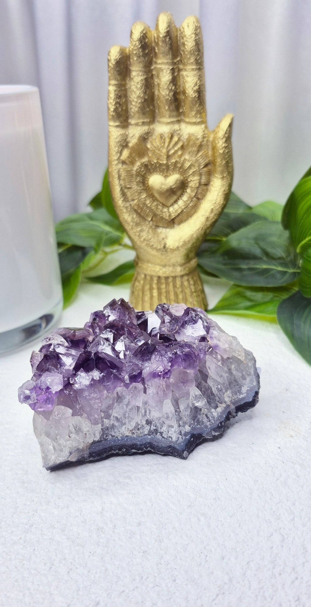 Raw Brazilian Amethyst Cluster #E