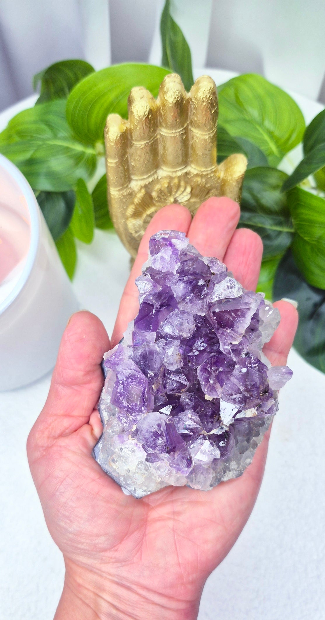 Raw Brazilian Amethyst Cluster #E