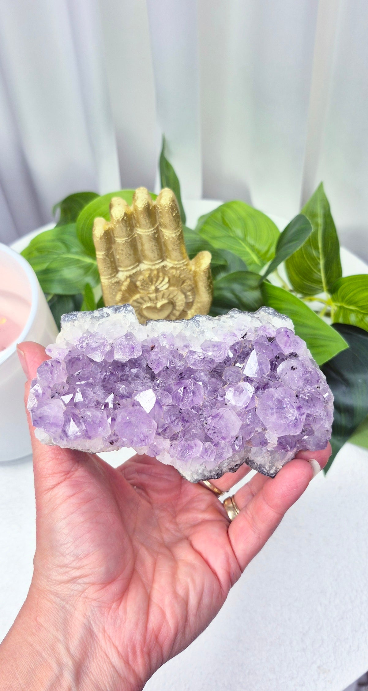 Raw Brazilian Amethyst Cluster #G