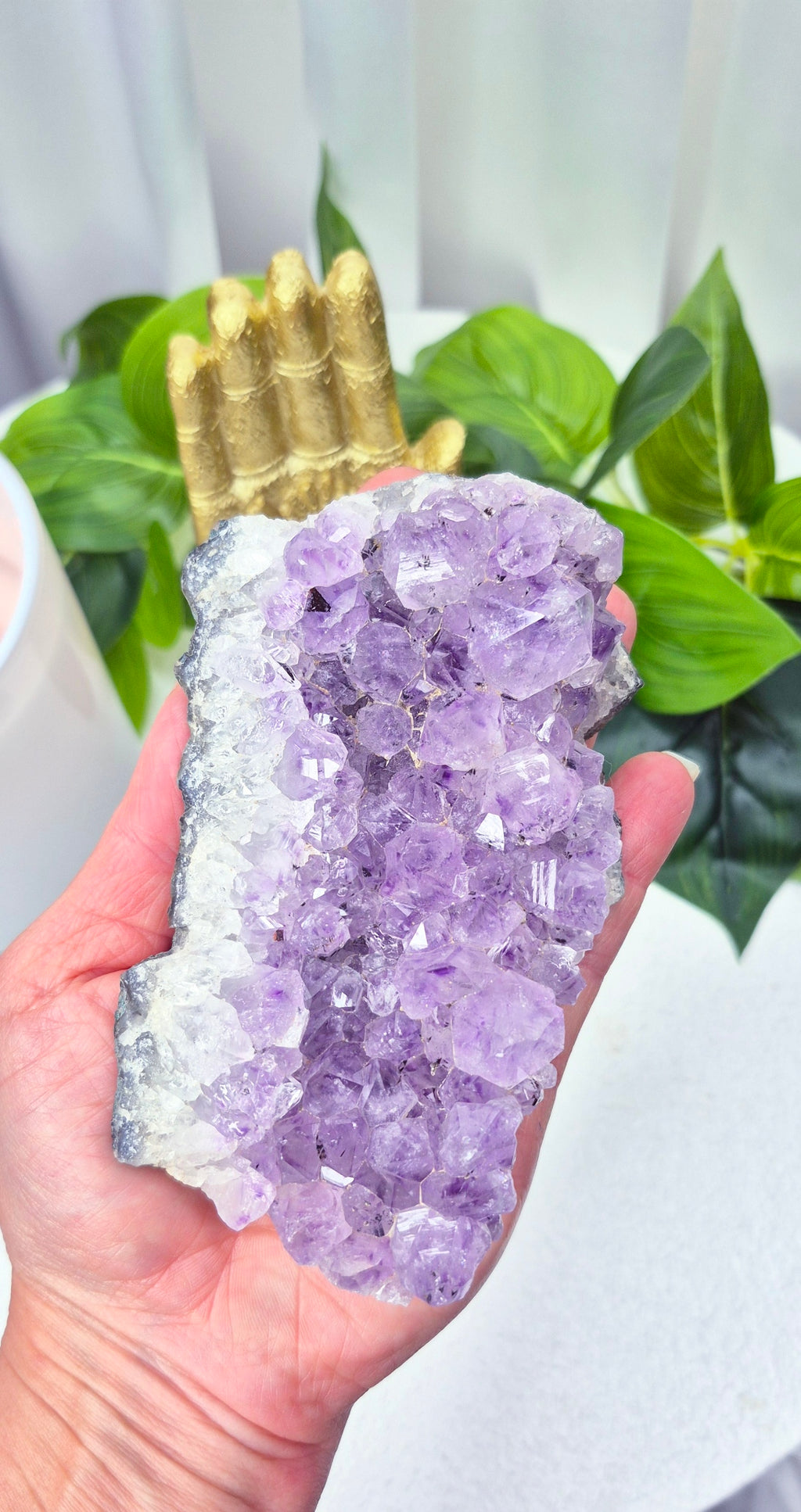 Raw Brazilian Amethyst Cluster #G