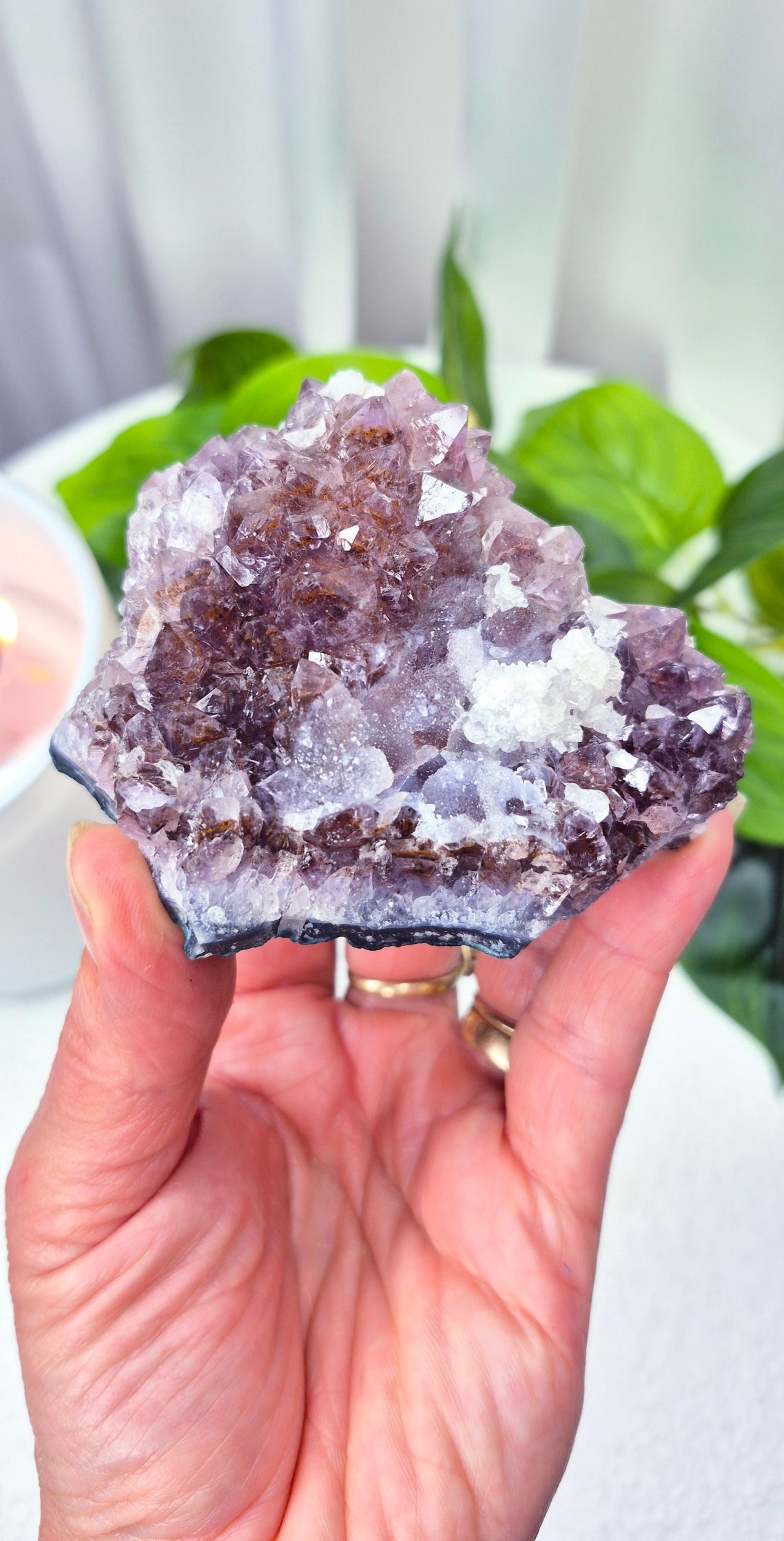 Raw Brazilian Amethyst Cluster #H