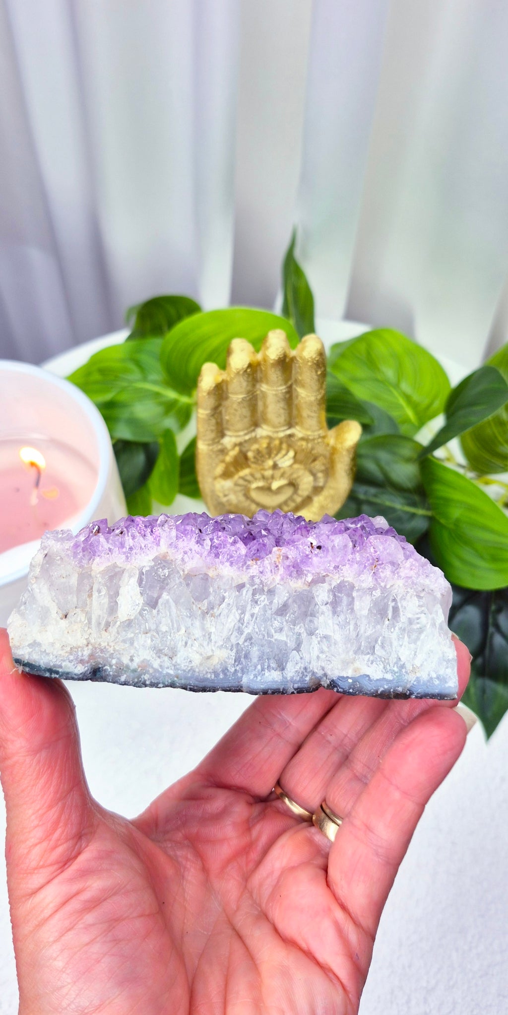 Raw Brazilian Amethyst Cluster #I