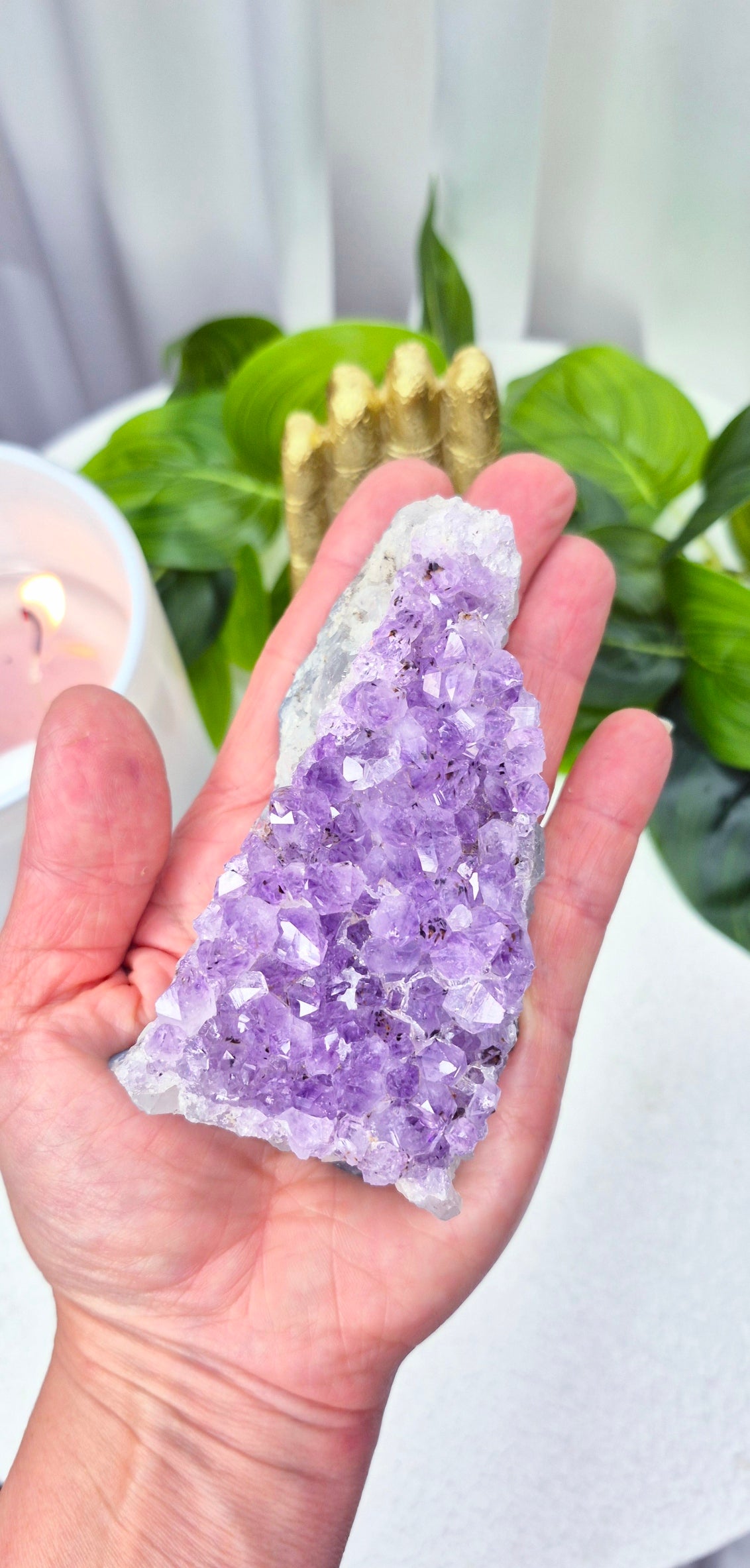 Raw Brazilian Amethyst Cluster #I