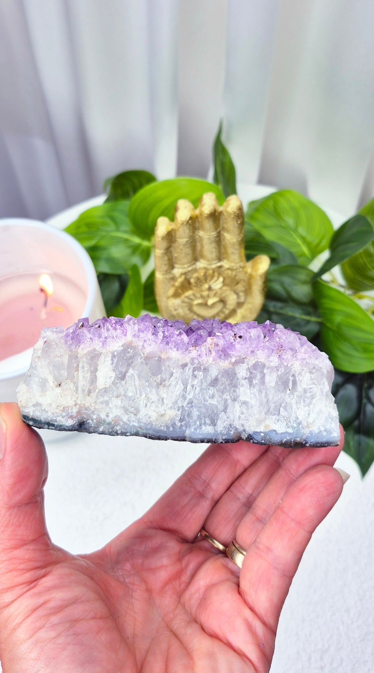 Raw Brazilian Amethyst Cluster #I