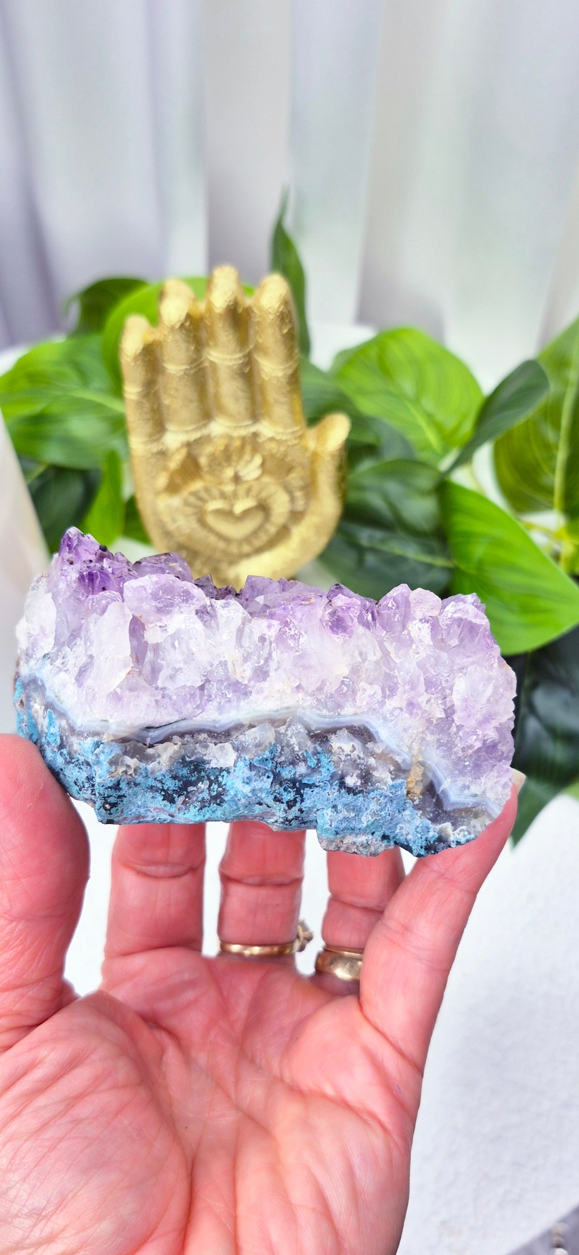 Raw Brazilian Amethyst Cluster #J