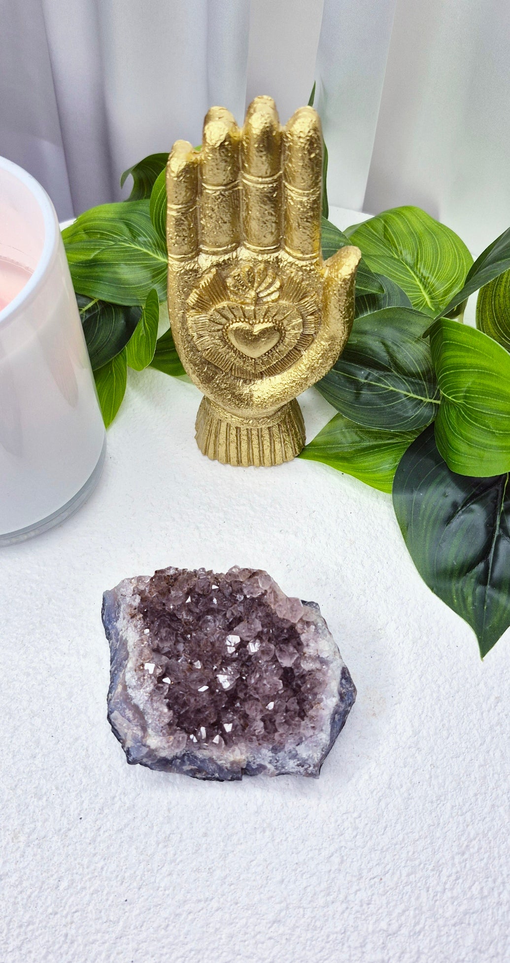 Raw Brazilian Amethyst Cluster #K