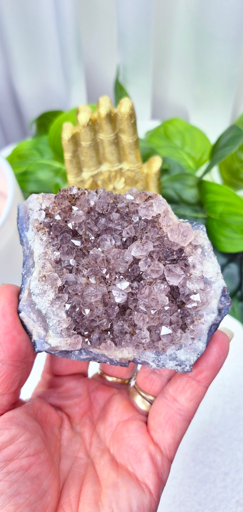 Raw Brazilian Amethyst Cluster #K