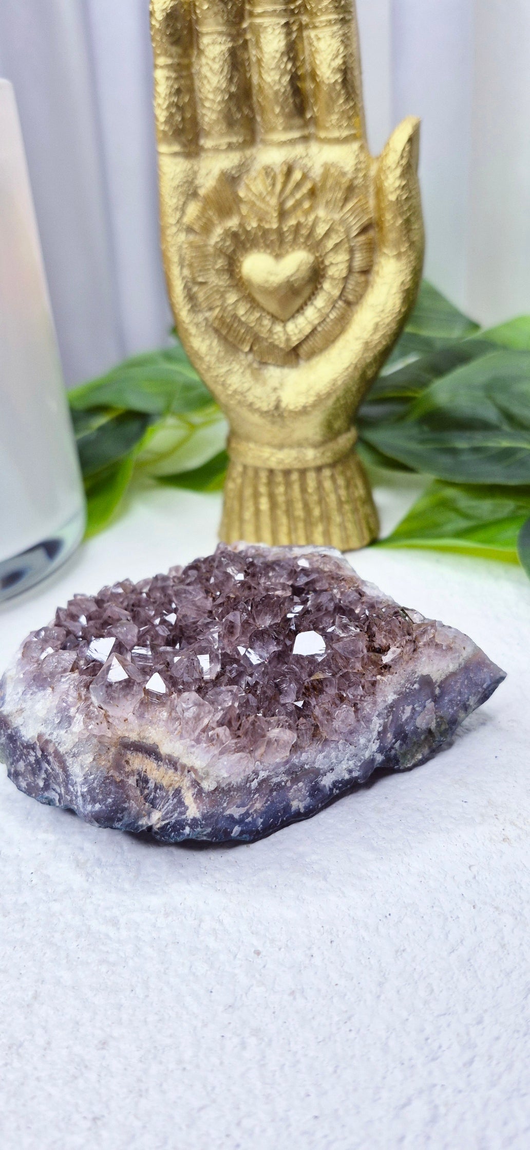 Raw Brazilian Amethyst Cluster #K