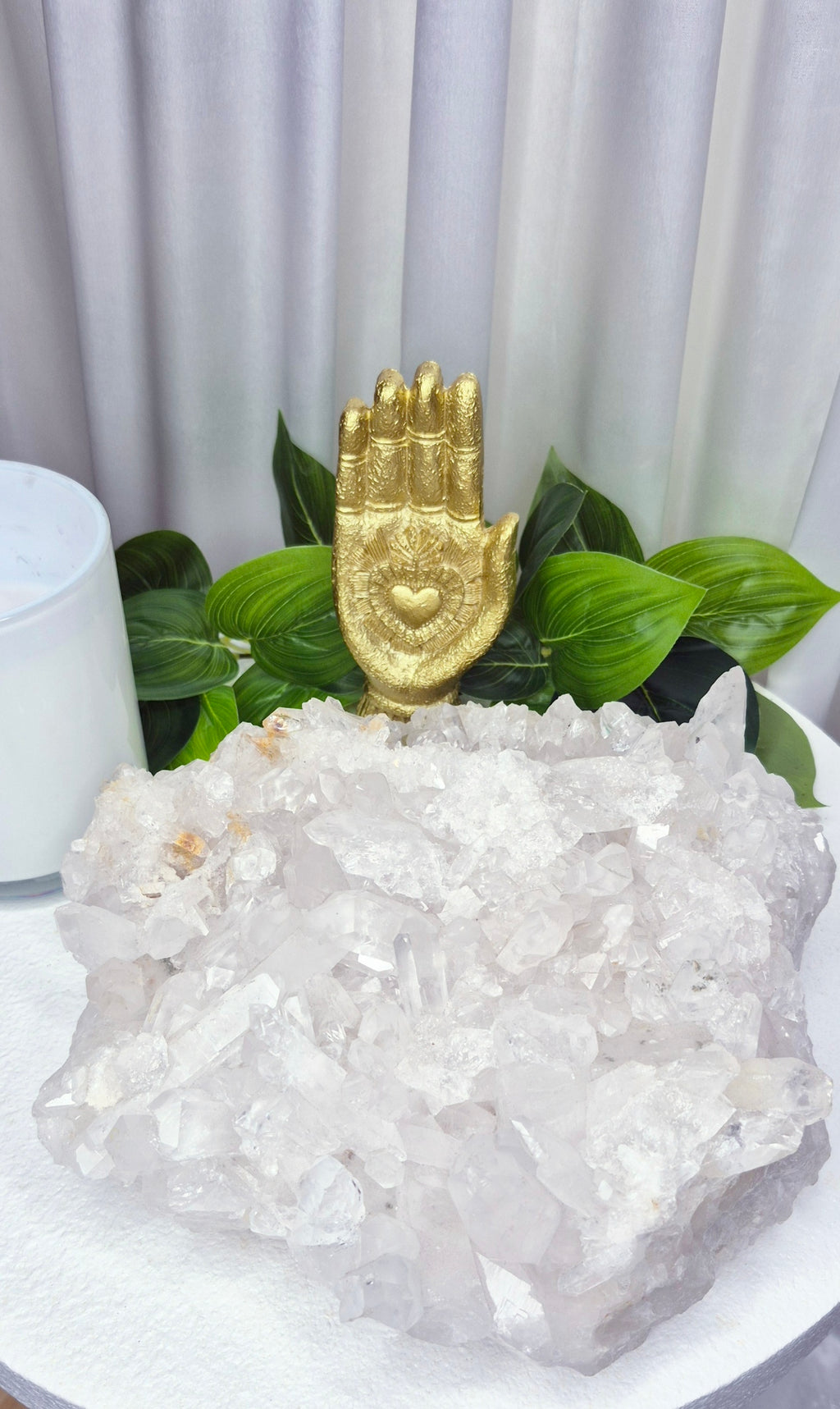 Statement Piece A Grade Clear Quartz Cluster X Large