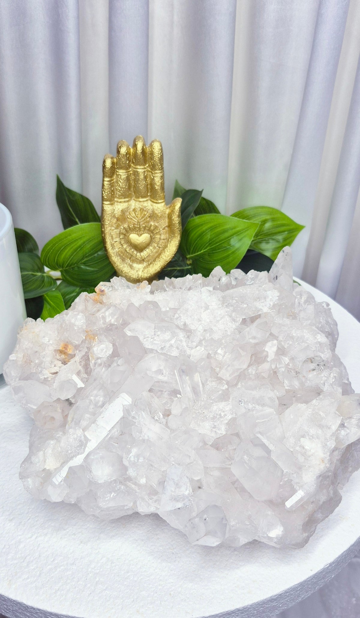 Statement Piece A Grade Clear Quartz Cluster X Large