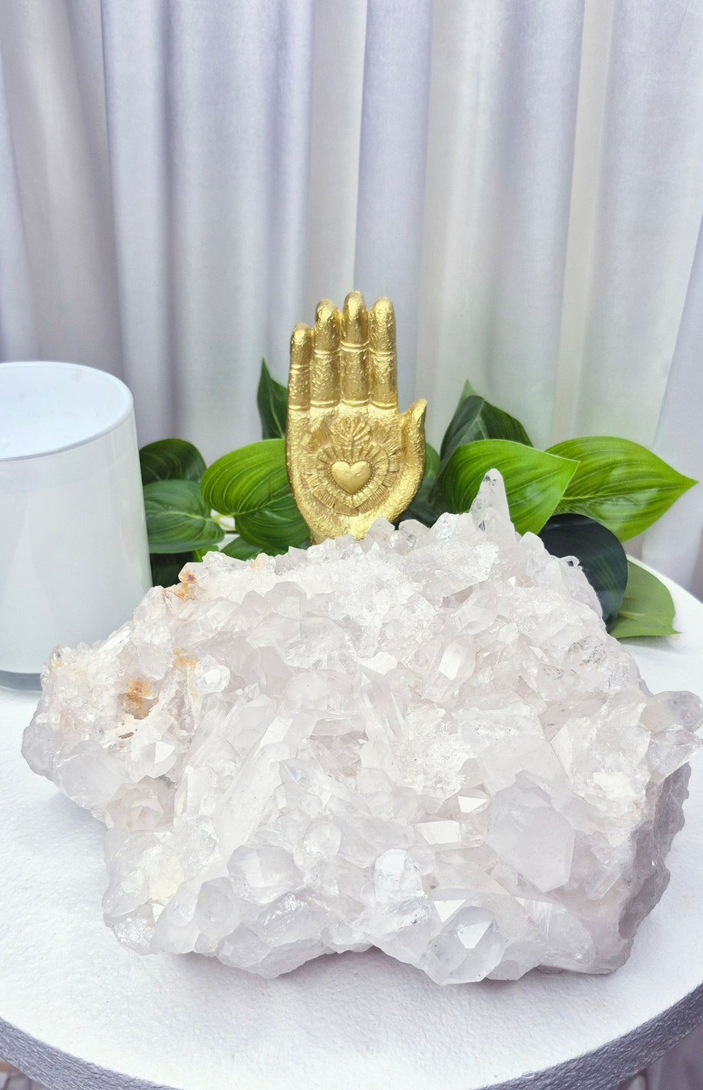 Statement Piece A Grade Clear Quartz Cluster X Large