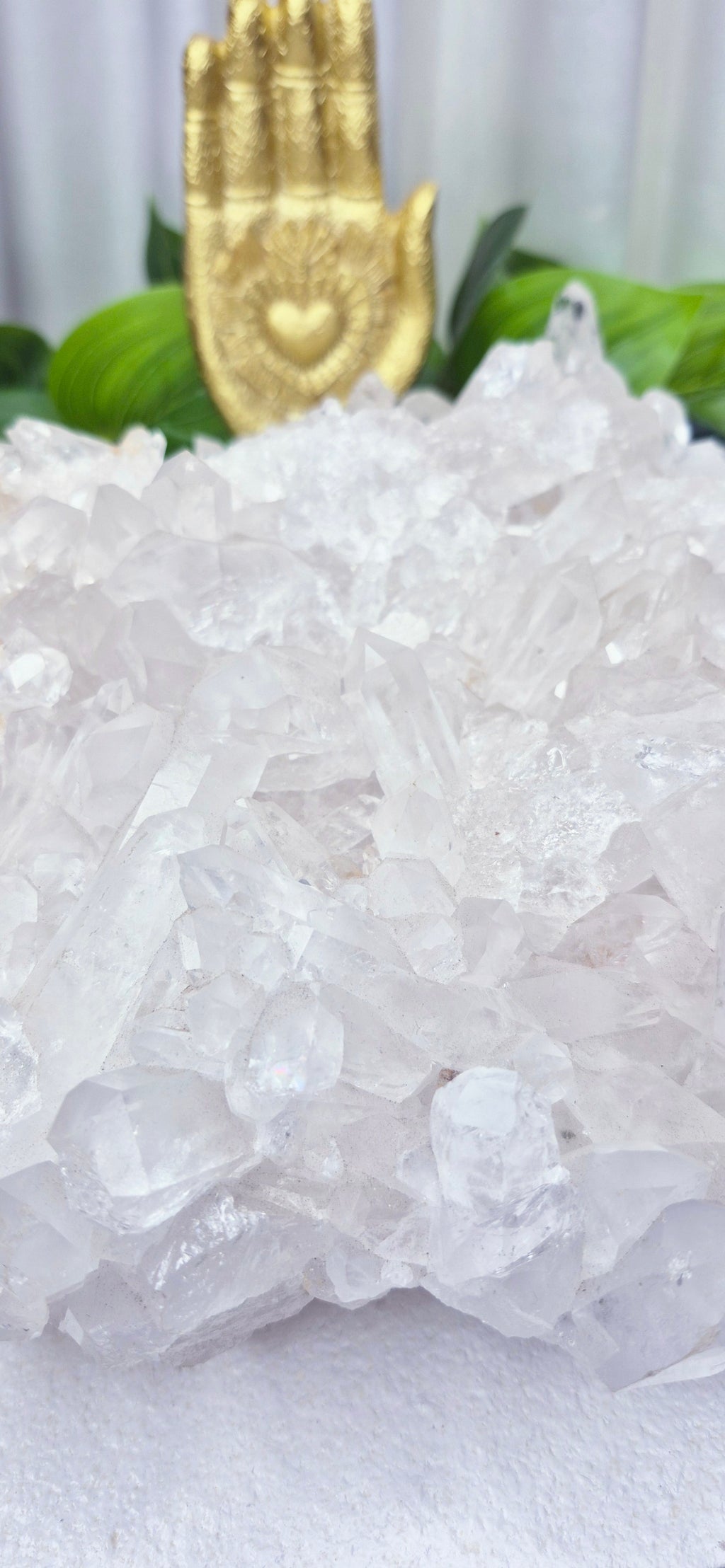 Statement Piece A Grade Clear Quartz Cluster X Large