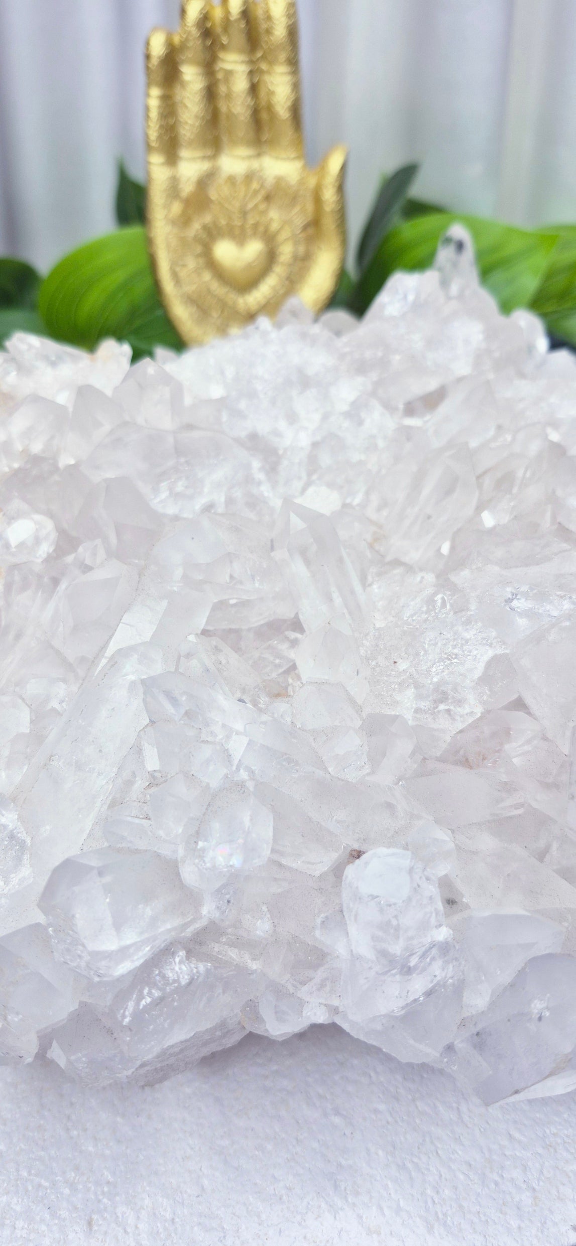 Statement Piece A Grade Clear Quartz Cluster X Large