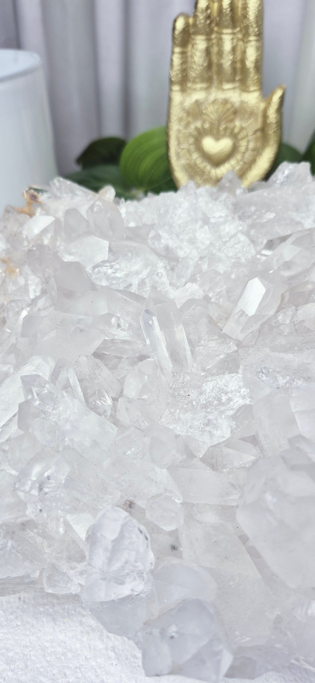 Statement Piece A Grade Clear Quartz Cluster X Large