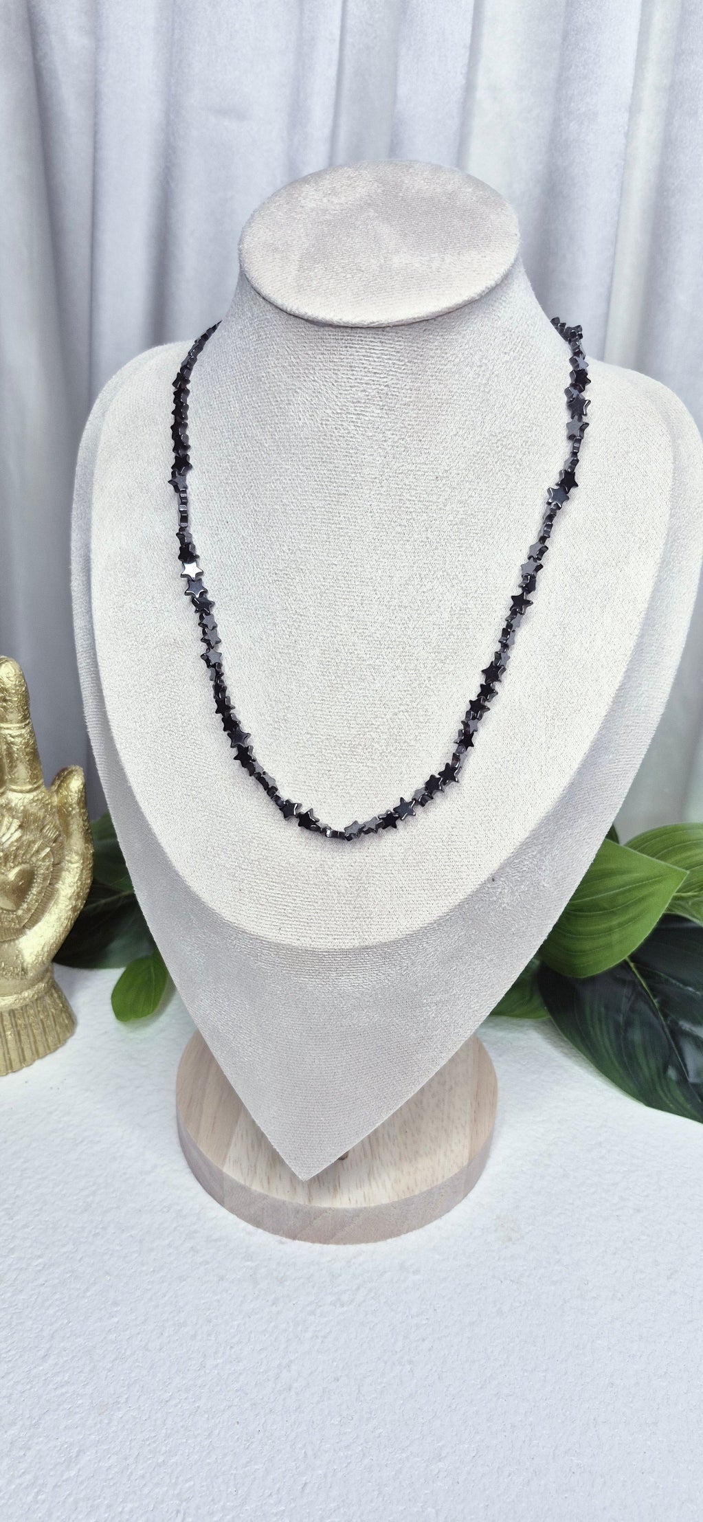 Hematite Star Necklace