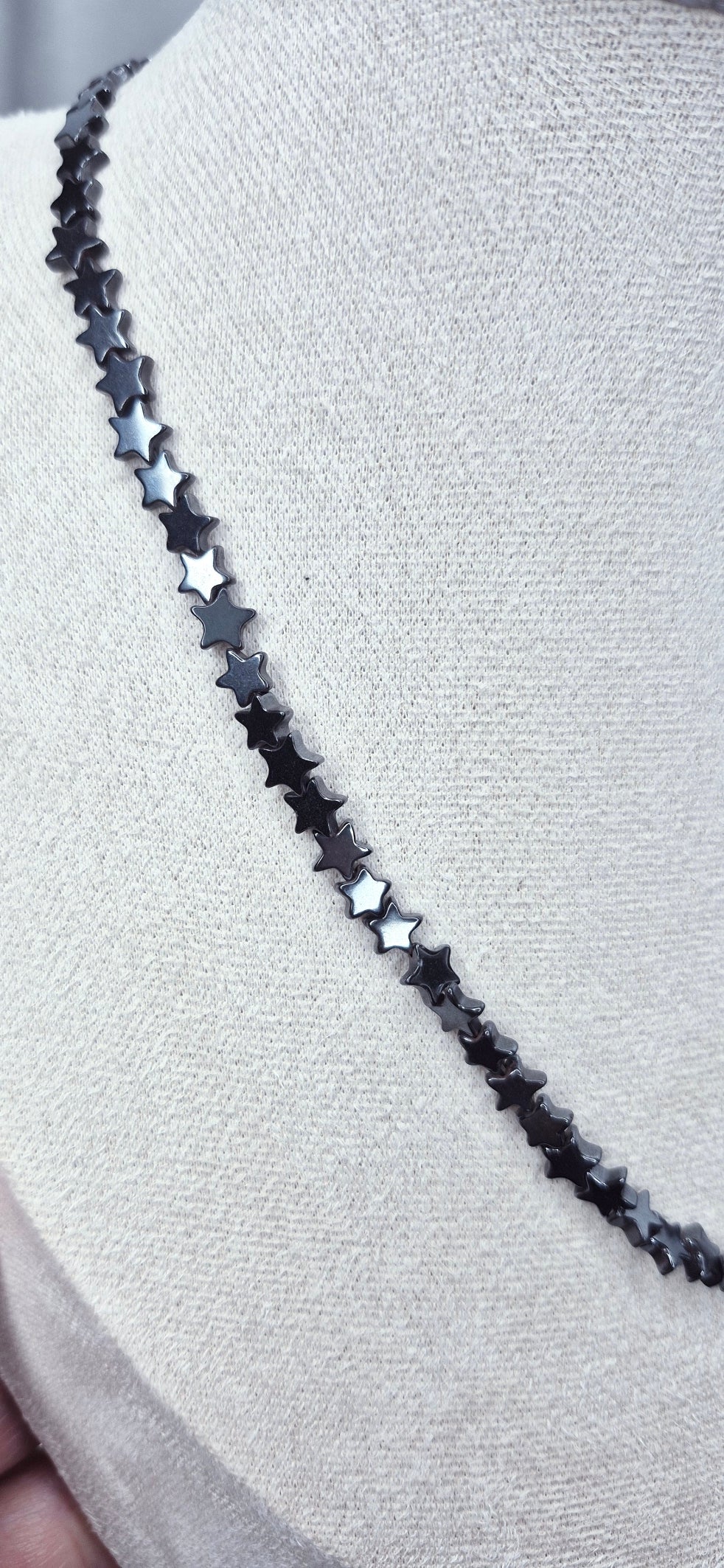 Hematite Star Necklace