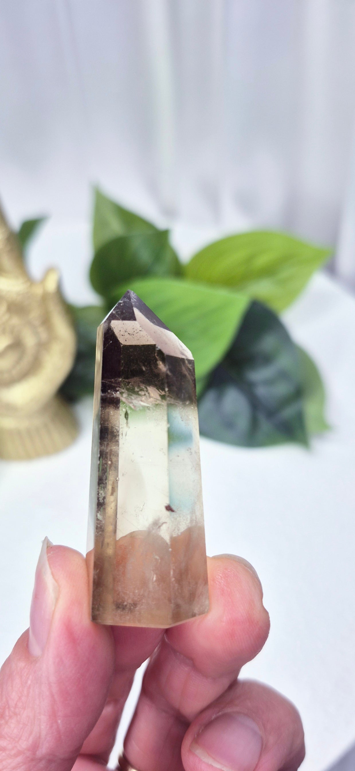 A Grade Smoky Citrine Point (Natural Untreated)