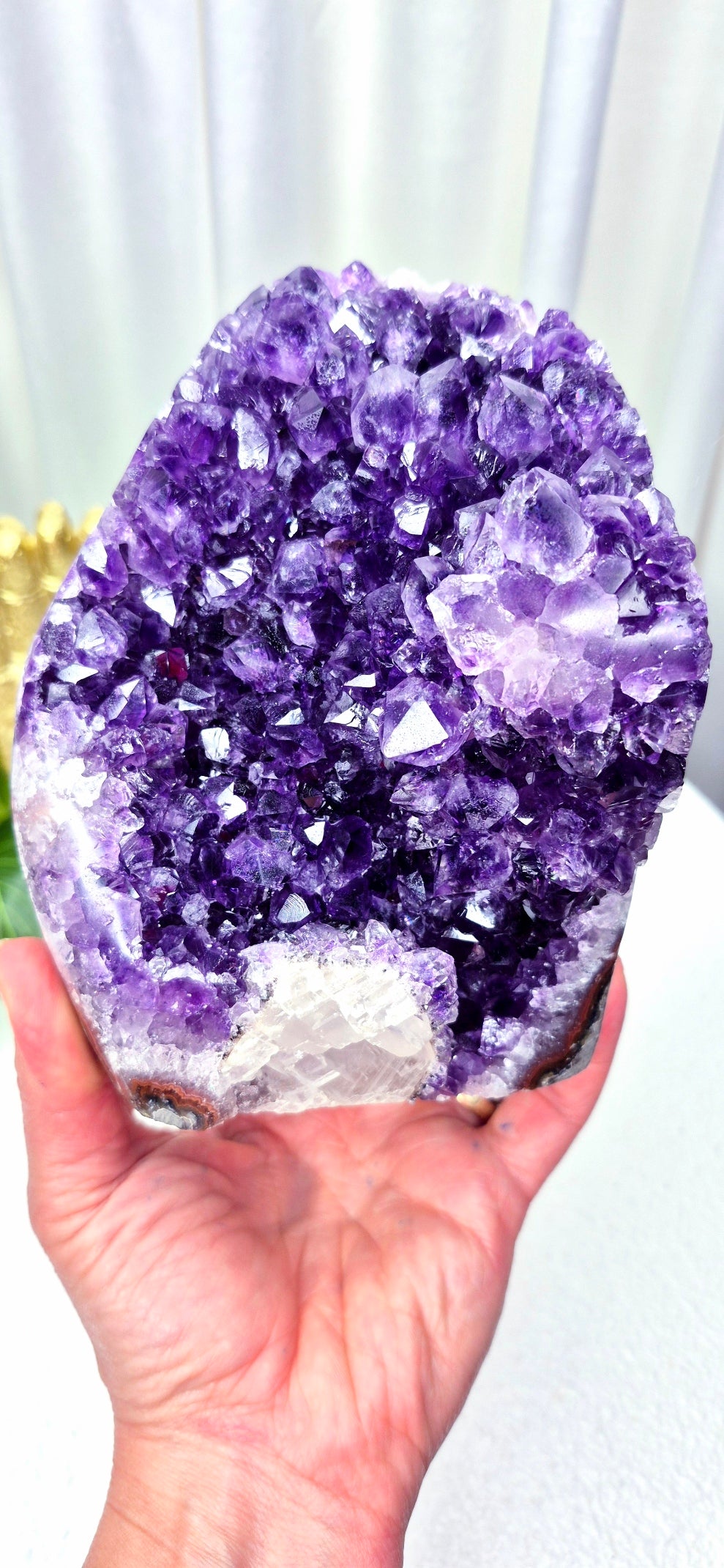 A Grade Amethyst Freeform From Madagascar