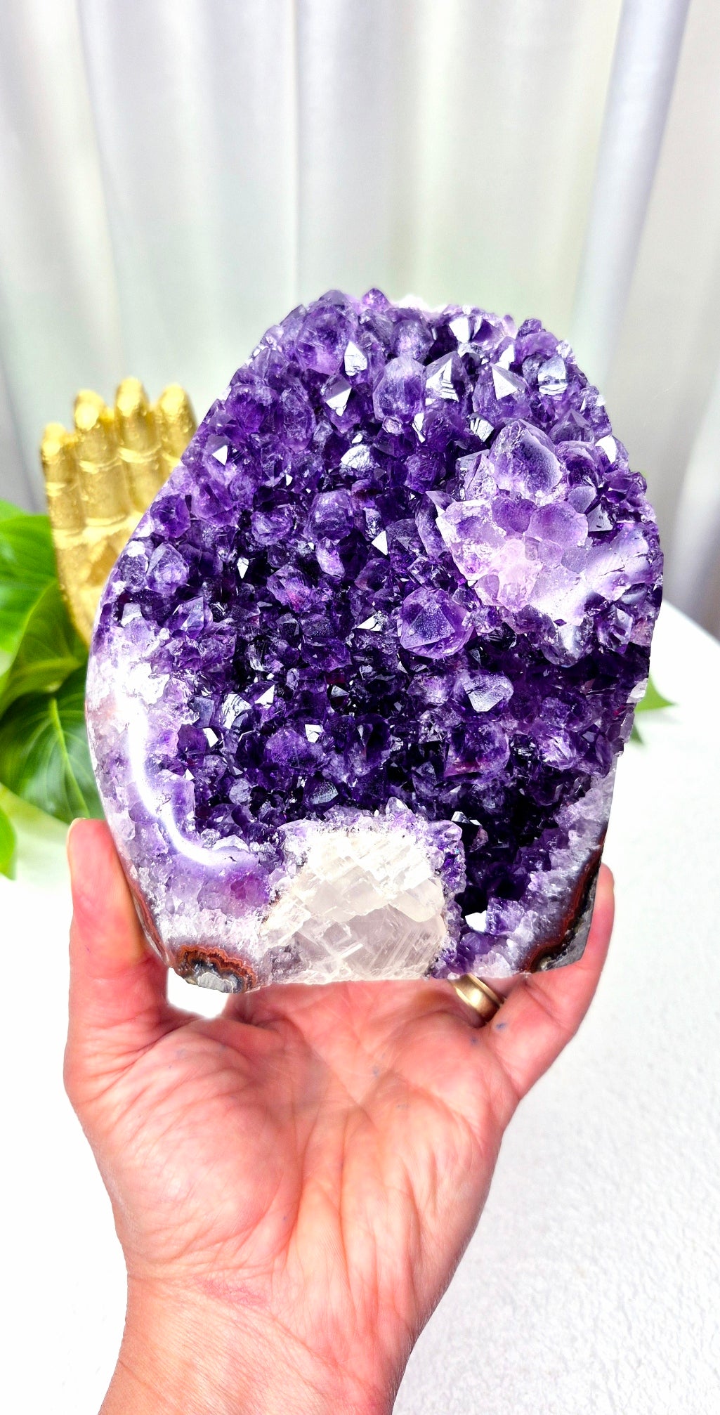 A Grade Amethyst Freeform From Madagascar