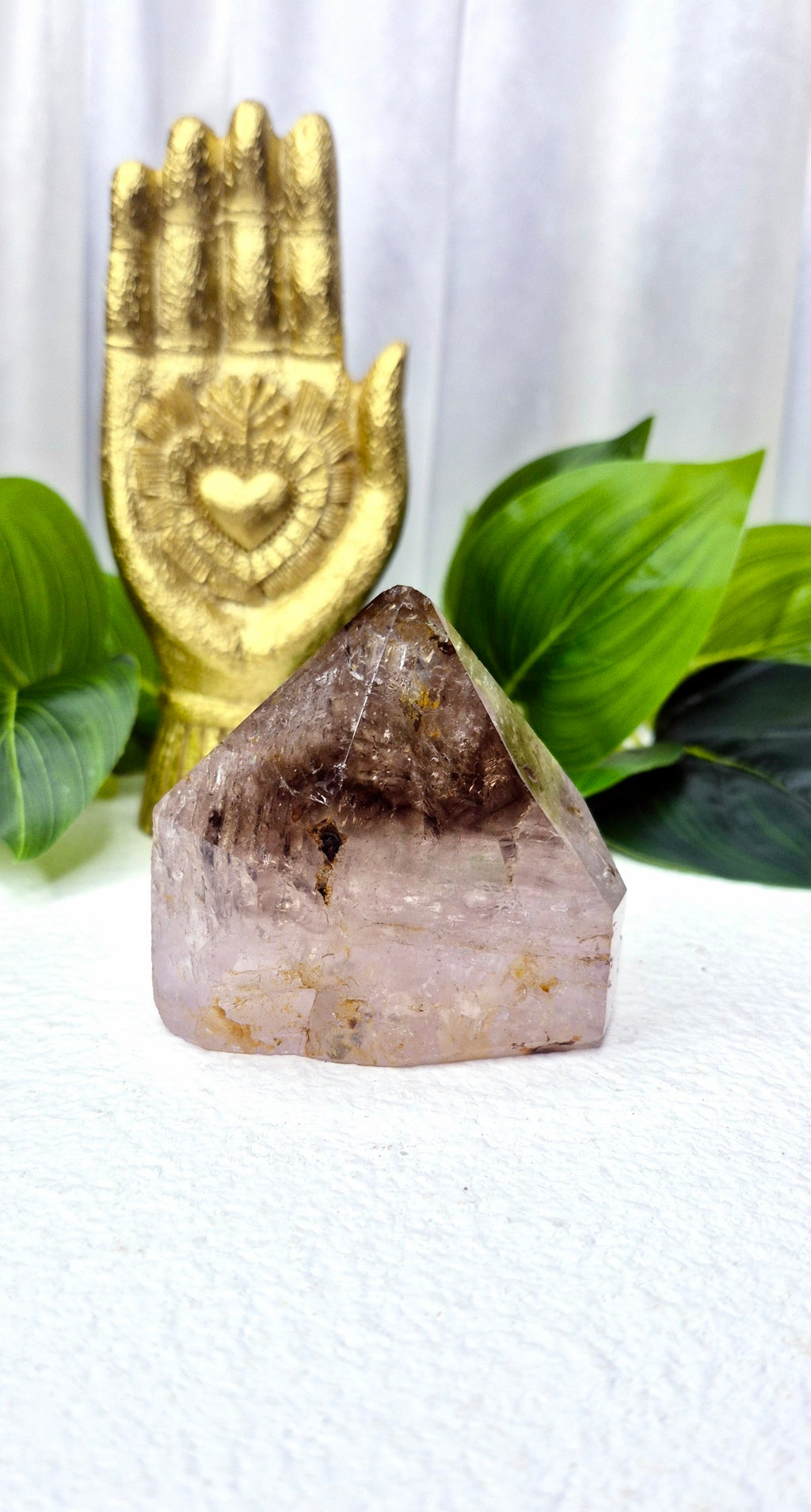 Included Smoky Quartz Freeform