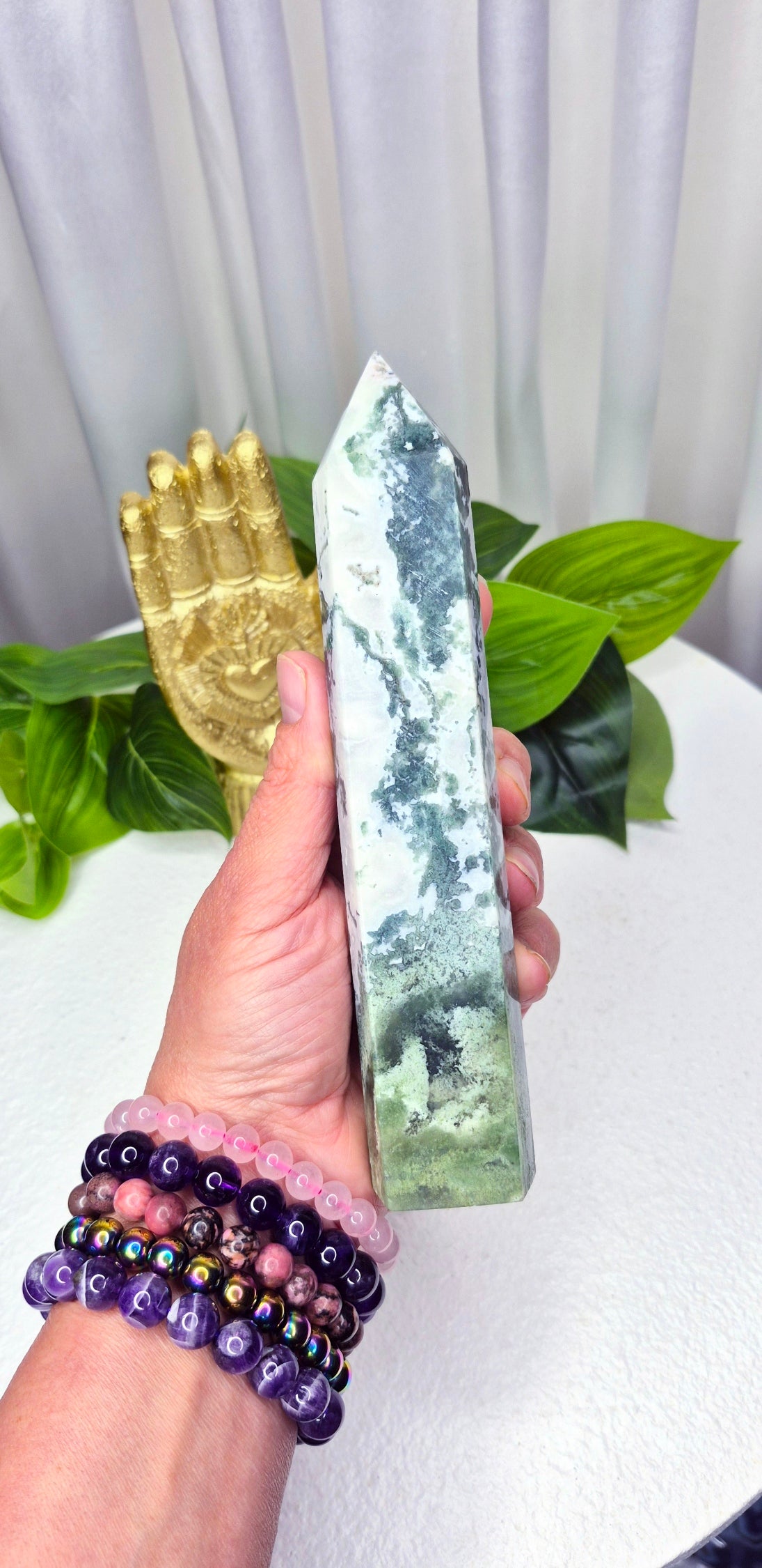 Moss Agate Tower #B