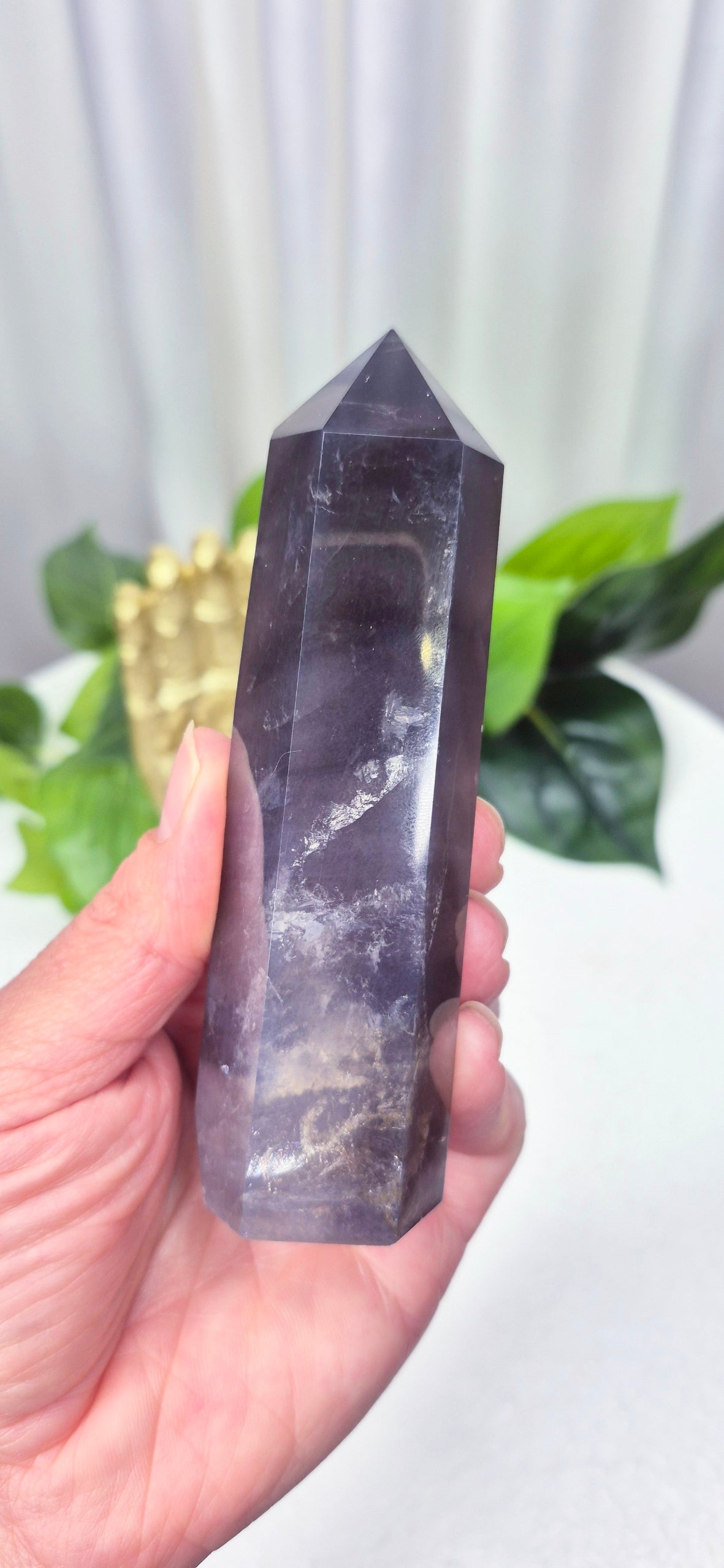 Smoky Quartz Tower