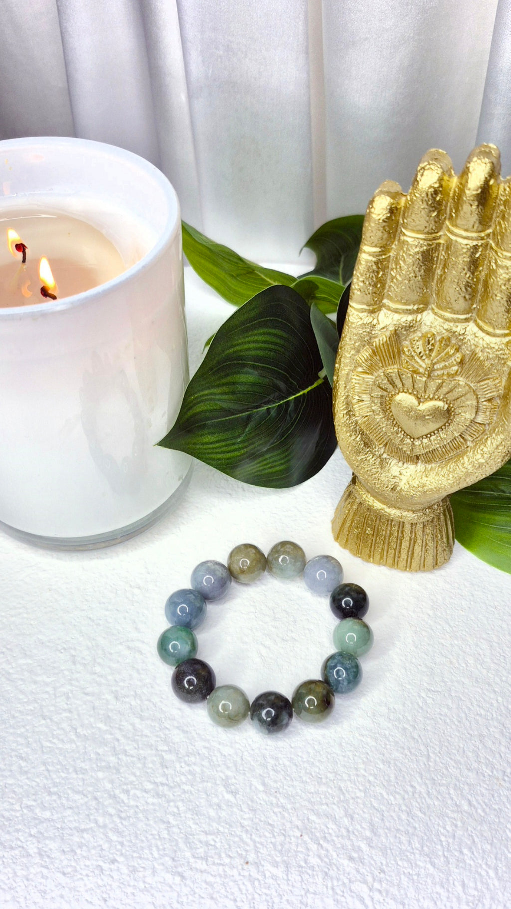 A-Grade Premium Burmese Jade Bracelet #A